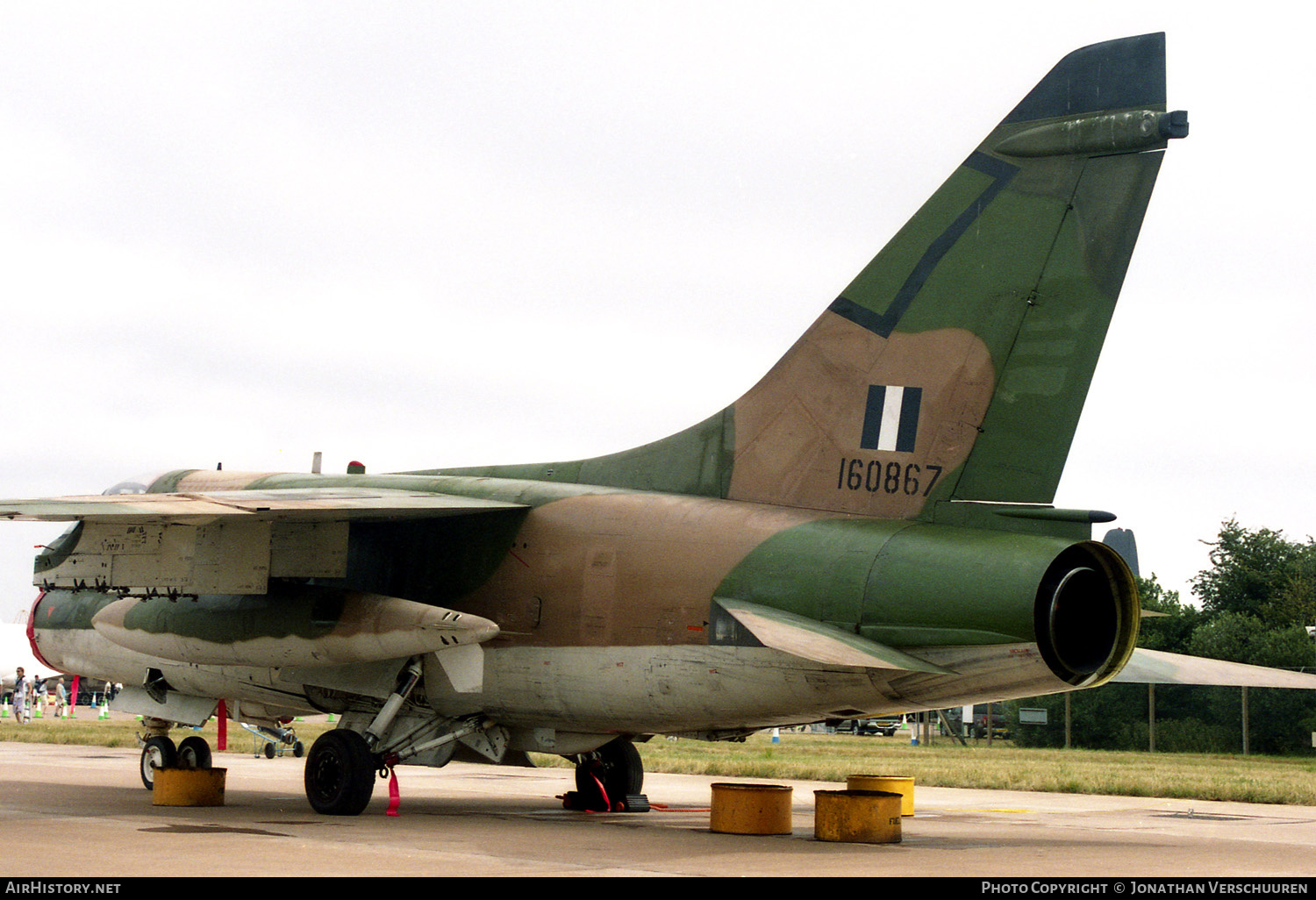 Aircraft Photo of 160867 | Vought A-7E Corsair II | Greece - Air Force | AirHistory.net #221733