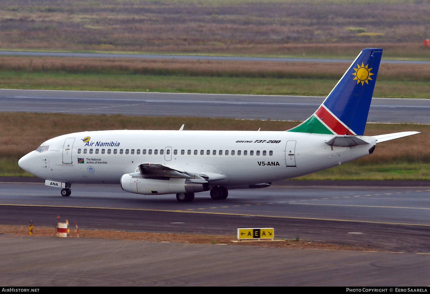 Aircraft Photo of V5-ANA | Boeing 737-25A/Adv | Air Namibia | AirHistory.net #221748