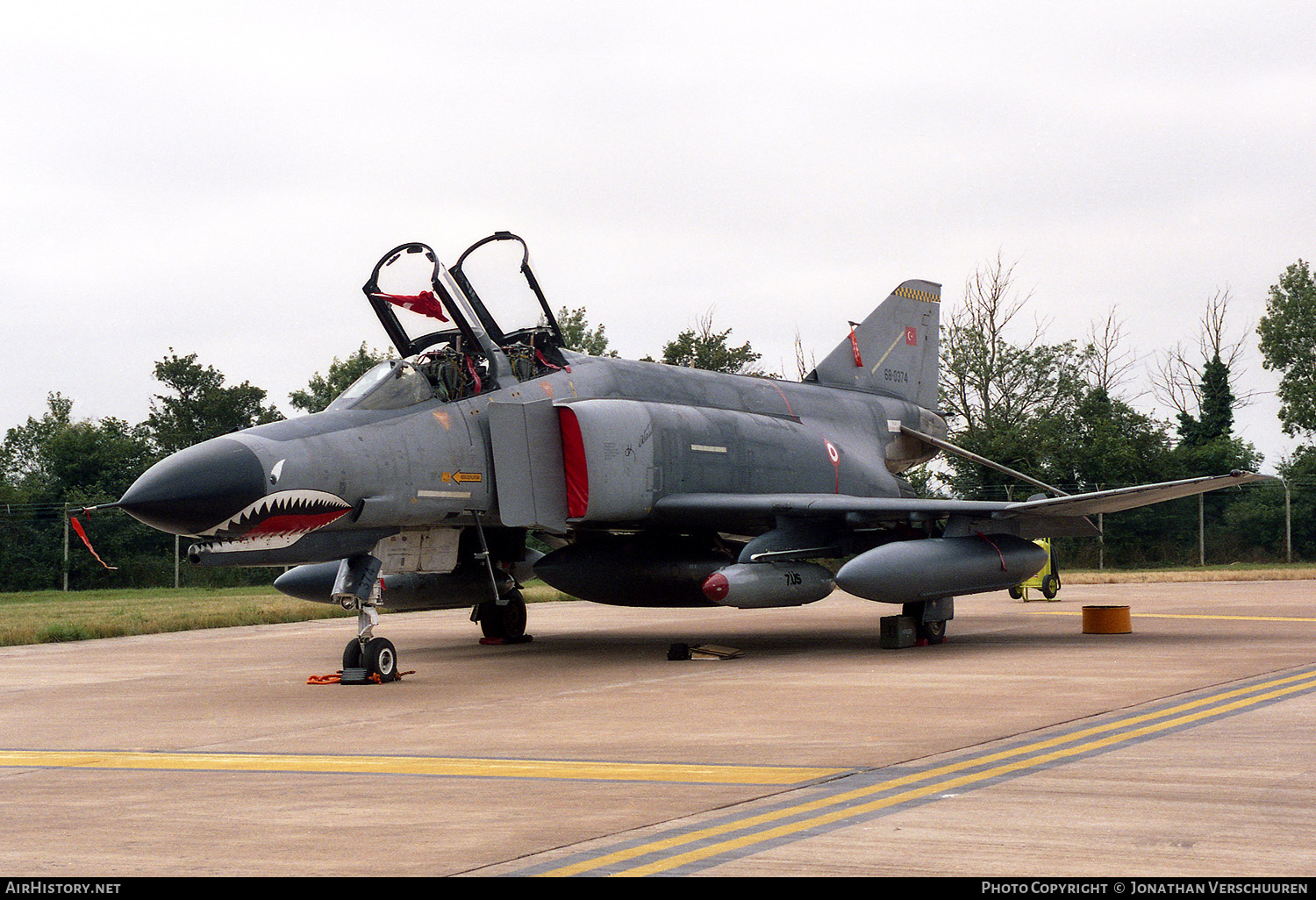 Aircraft Photo of 68-0374 | McDonnell Douglas F-4E Phantom II | Turkey - Air Force | AirHistory.net #221760