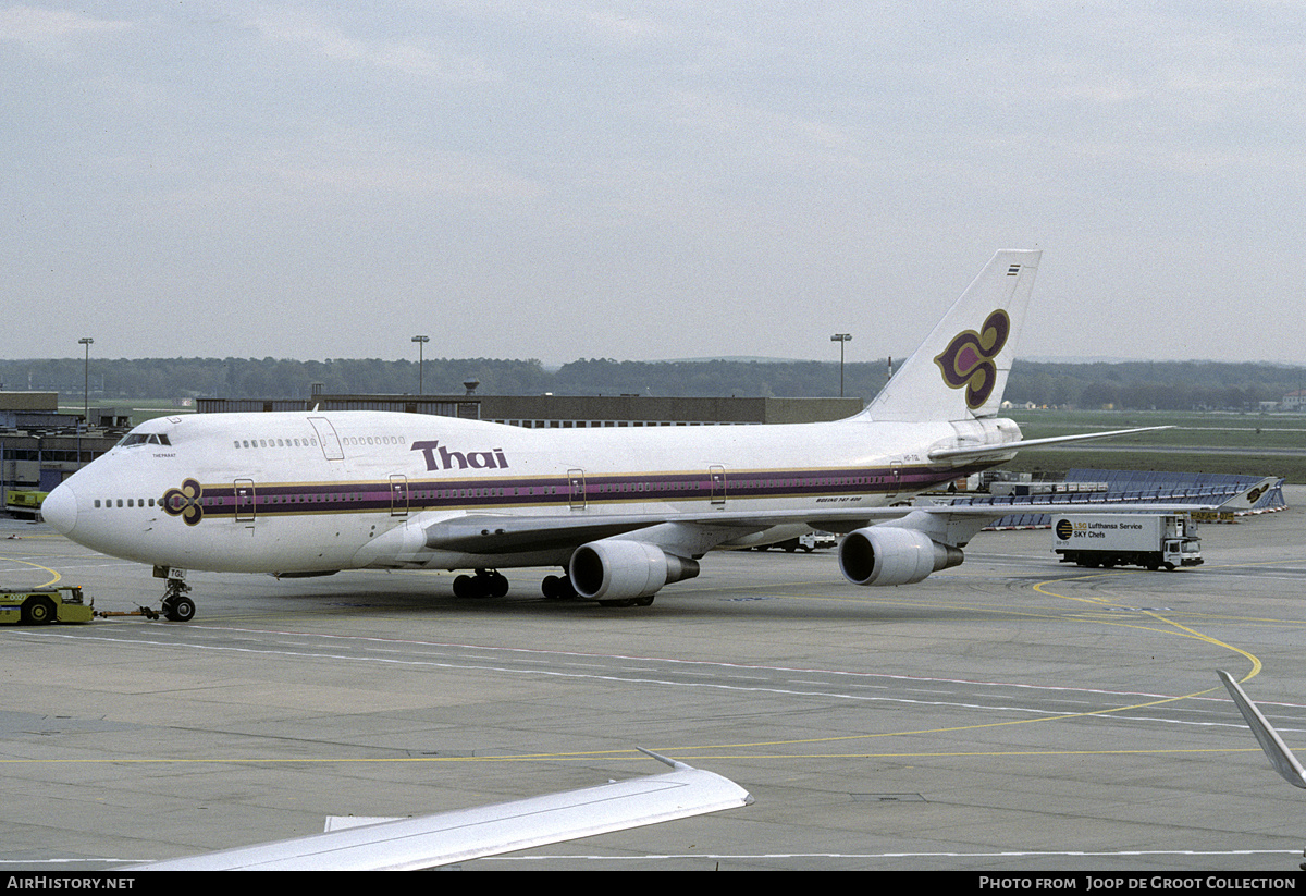Aircraft Photo of HS-TGL | Boeing 747-4D7 | Thai Airways International | AirHistory.net #221761