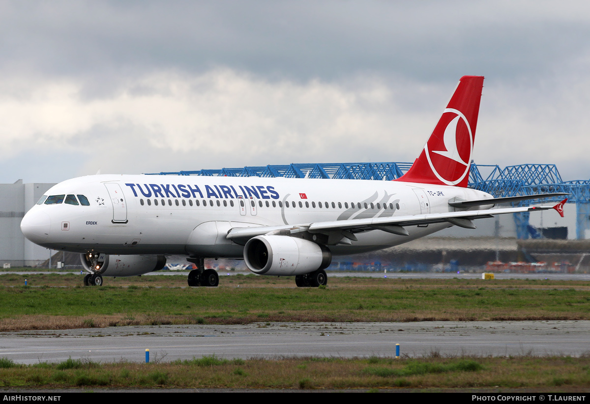 Aircraft Photo of TC-JPK | Airbus A320-232 | Turkish Airlines | AirHistory.net #221784