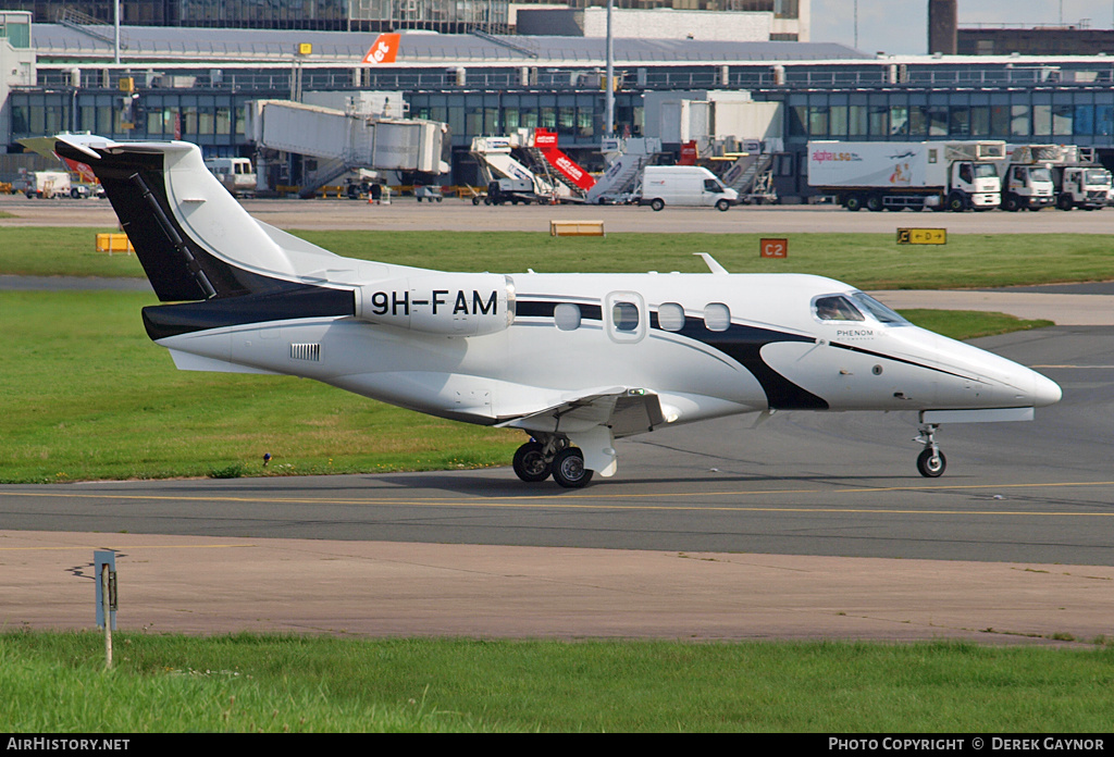 Aircraft Photo of 9H-FAM | Embraer EMB-500 Phenom 100 | AirHistory.net #221805