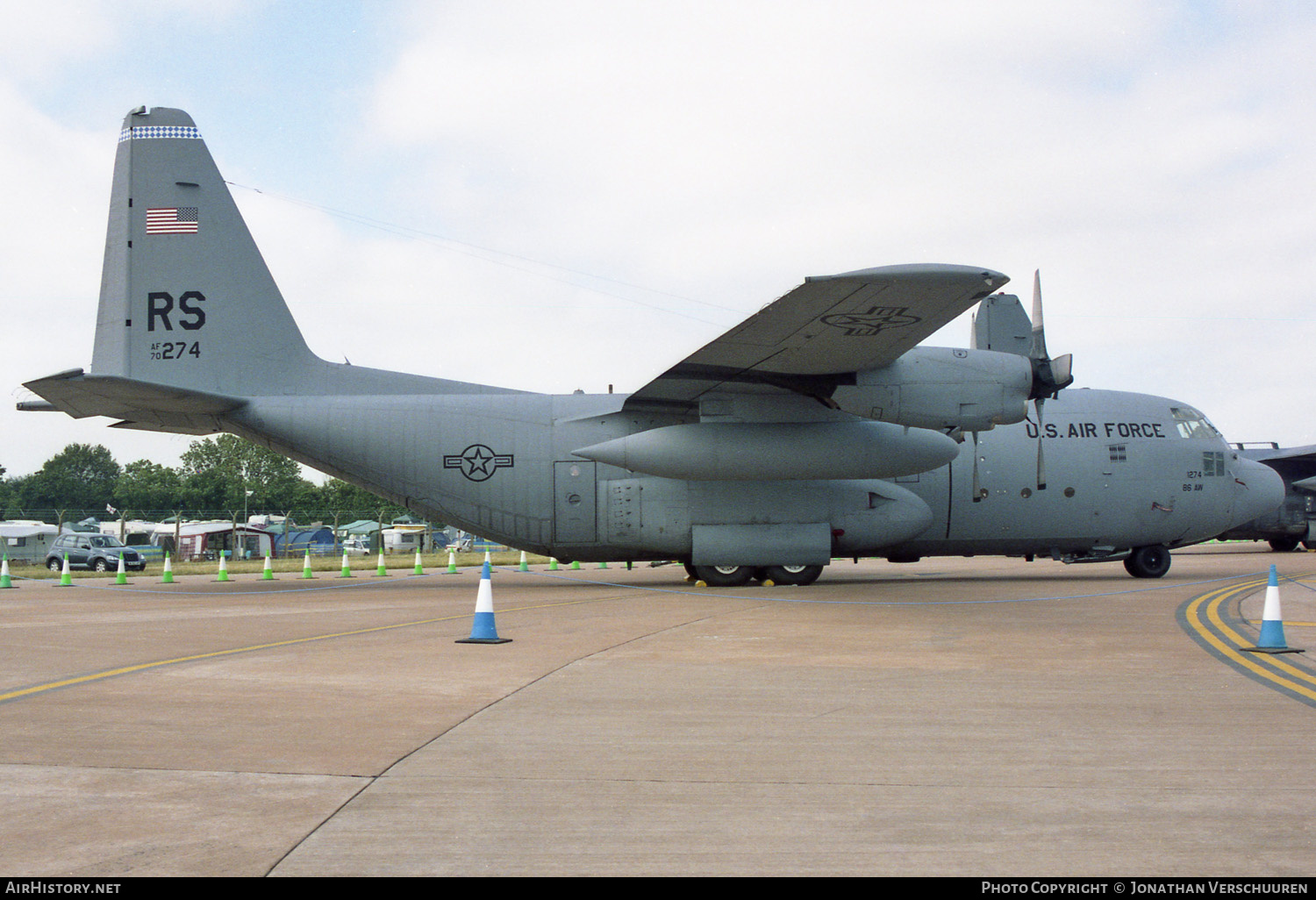 Aircraft Photo of 70-1274 / AF70-274 | Lockheed C-130E Hercules (L-382) | USA - Air Force | AirHistory.net #221807