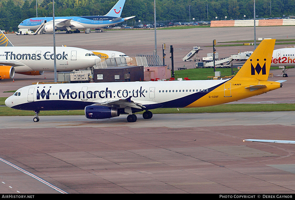 Aircraft Photo of G-OZBF | Airbus A321-231 | Monarch Airlines | AirHistory.net #221829