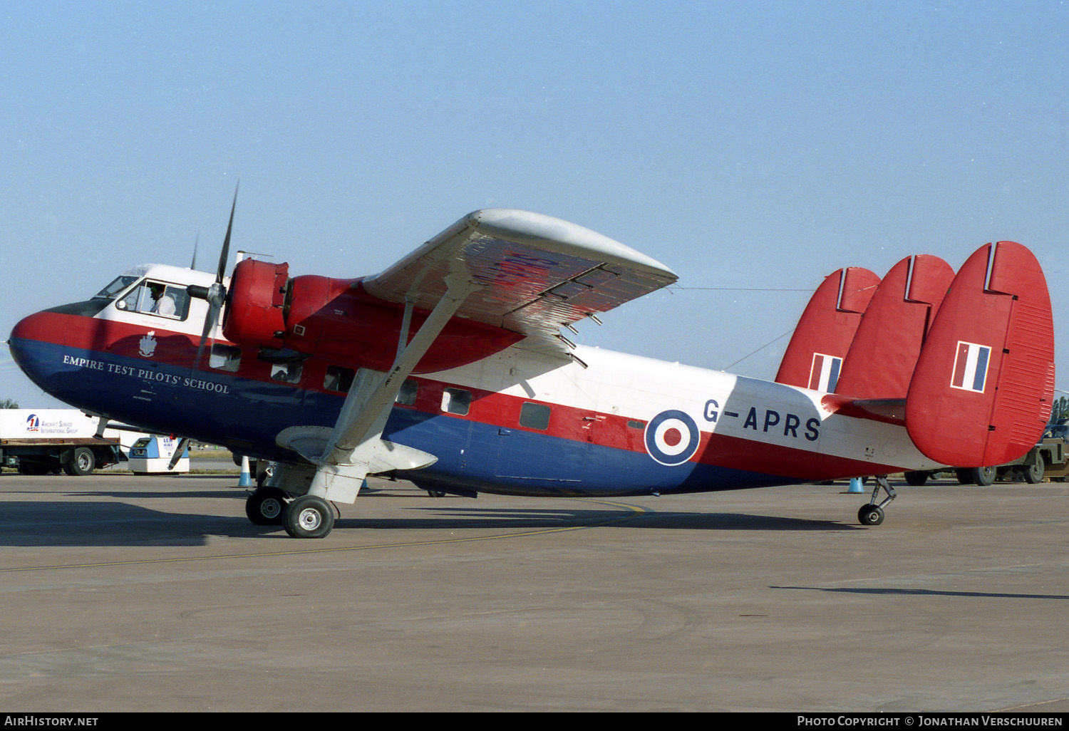 Aircraft Photo of G-APRS | Scottish Aviation Twin Pioneer Series 3 | UK - Air Force | AirHistory.net #221842