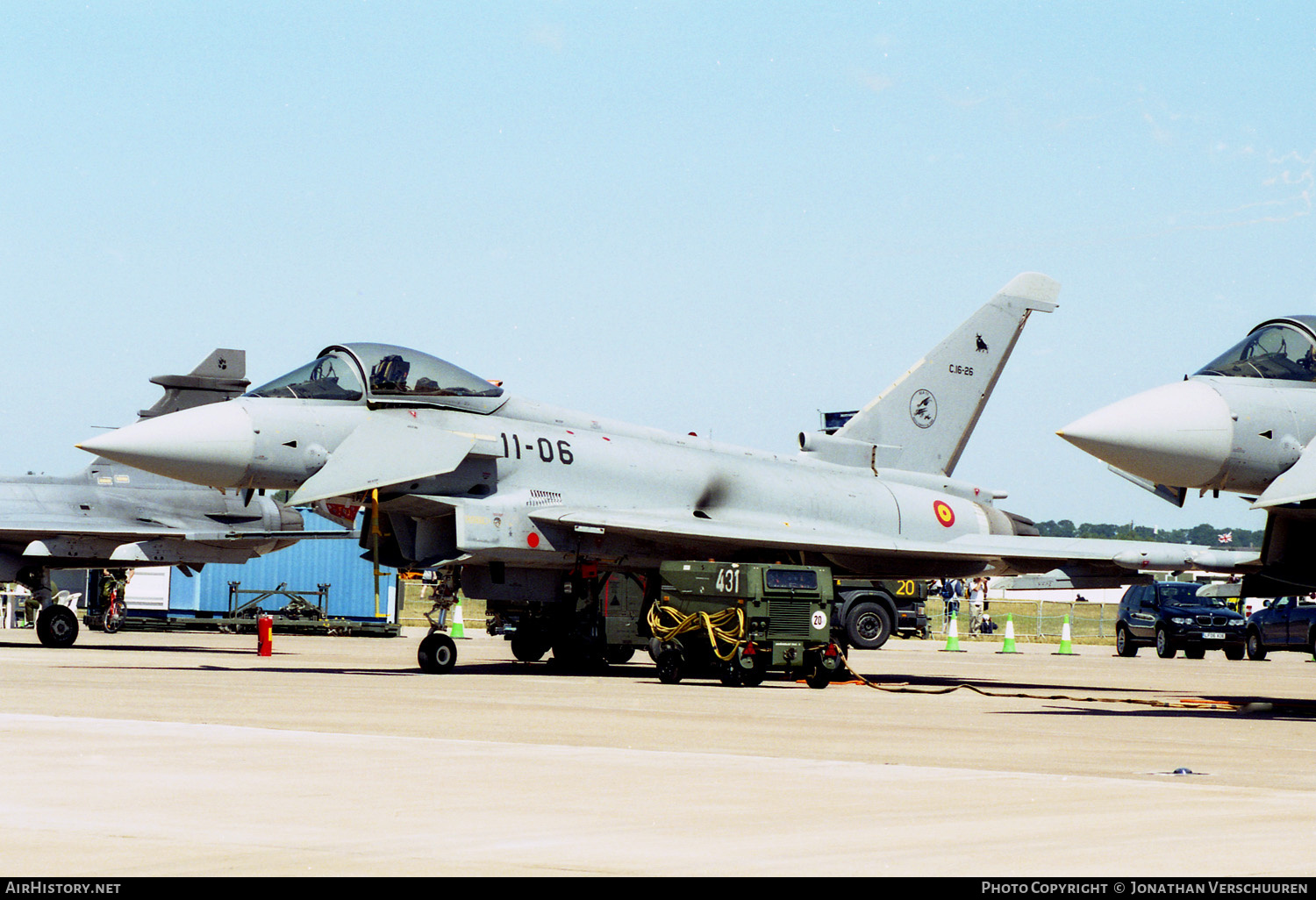 Aircraft Photo of C16-26 | Eurofighter EF-2000 Typhoon S | Spain - Air Force | AirHistory.net #221843