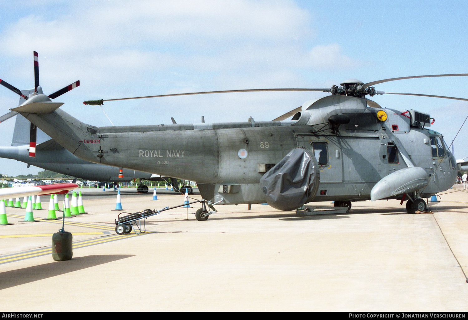 Aircraft Photo of ZE420 | Westland WS-61 Sea King ASaC7 | UK - Navy | AirHistory.net #221844