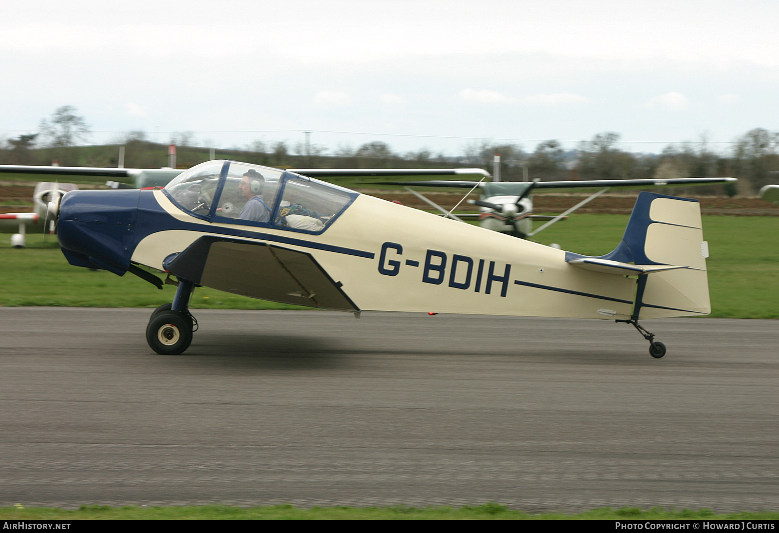Aircraft Photo of G-BDIH | SAN Jodel D-117 | AirHistory.net #221856