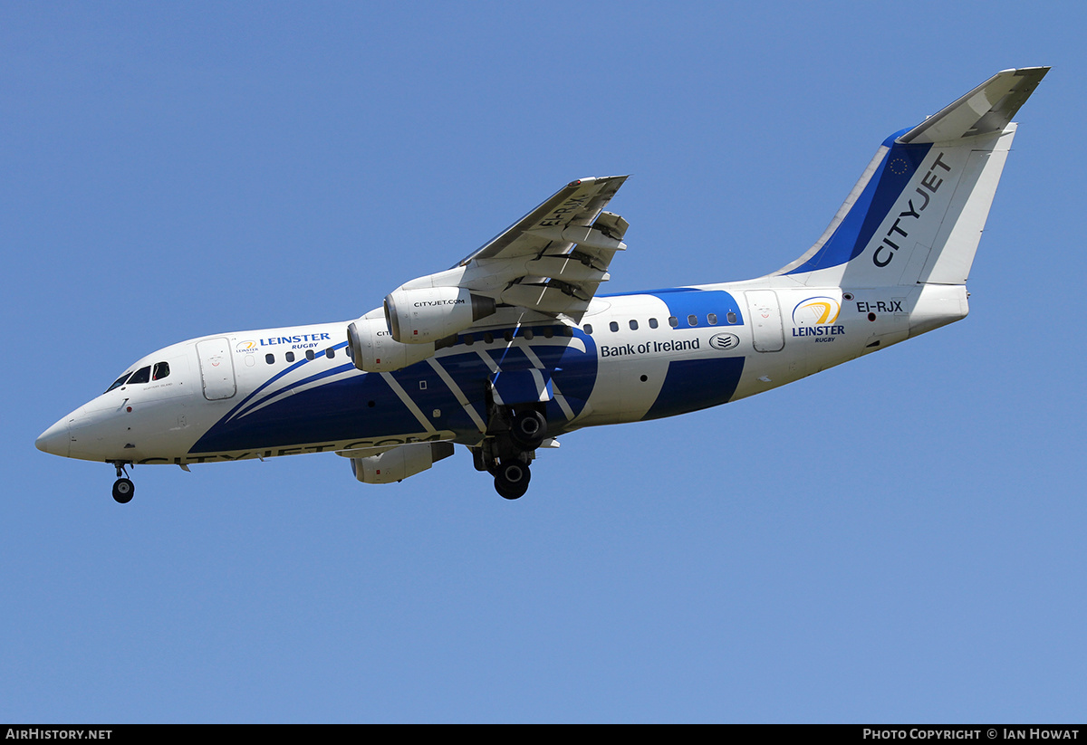Aircraft Photo of EI-RJX | BAE Systems Avro 146-RJ85 | CityJet | AirHistory.net #221859