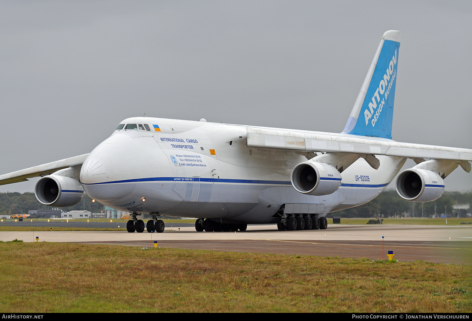 Aircraft Photo of UR-82009 | Antonov An-124-100M-150 Ruslan | Antonov Airlines | AirHistory.net #221866