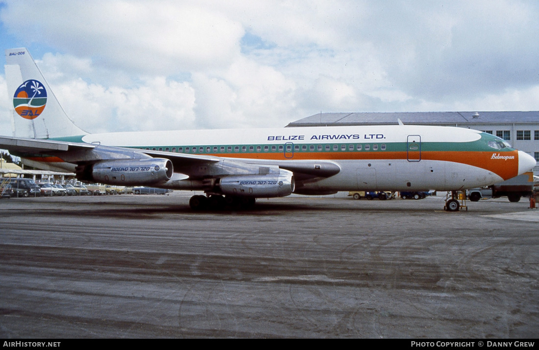 Aircraft Photo of VP-HCM | Boeing 720-022 | Belize Airways | AirHistory.net #221874