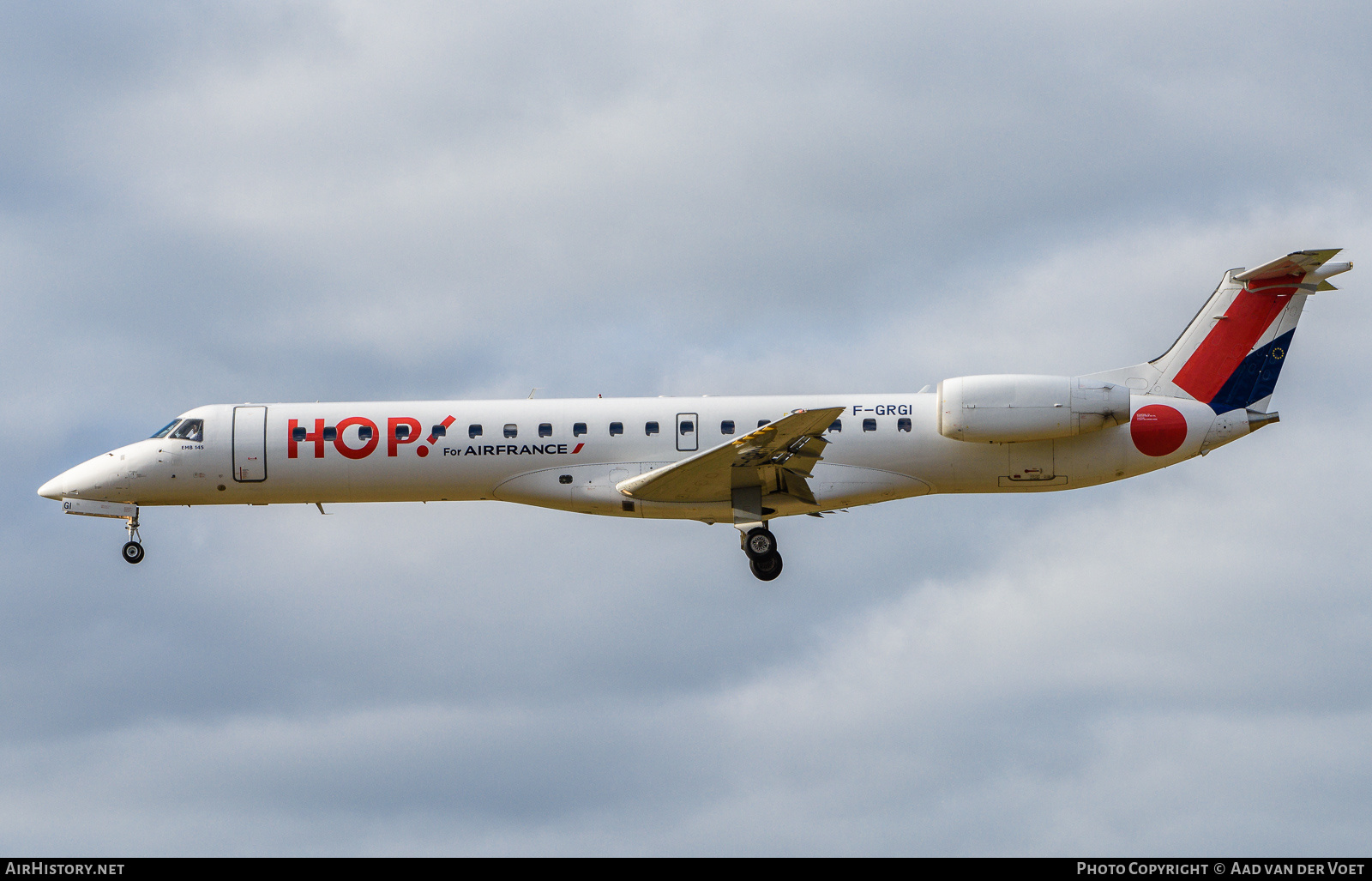Aircraft Photo of F-GRGI | Embraer ERJ-145EP (EMB-145EP) | Hop! | AirHistory.net #221888