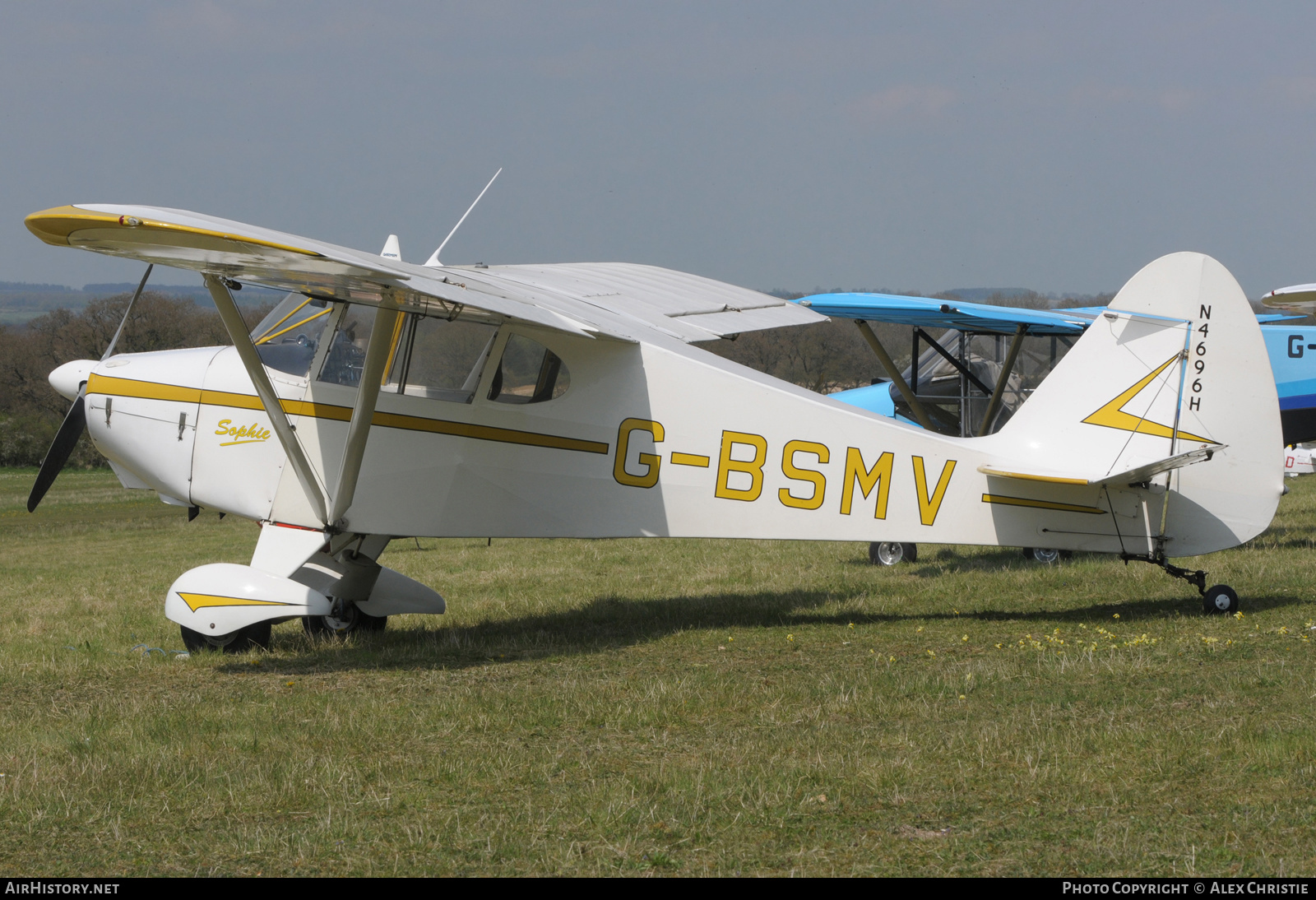 Aircraft Photo of G-BSMV | Piper PA-17 Vagabond | AirHistory.net #221896