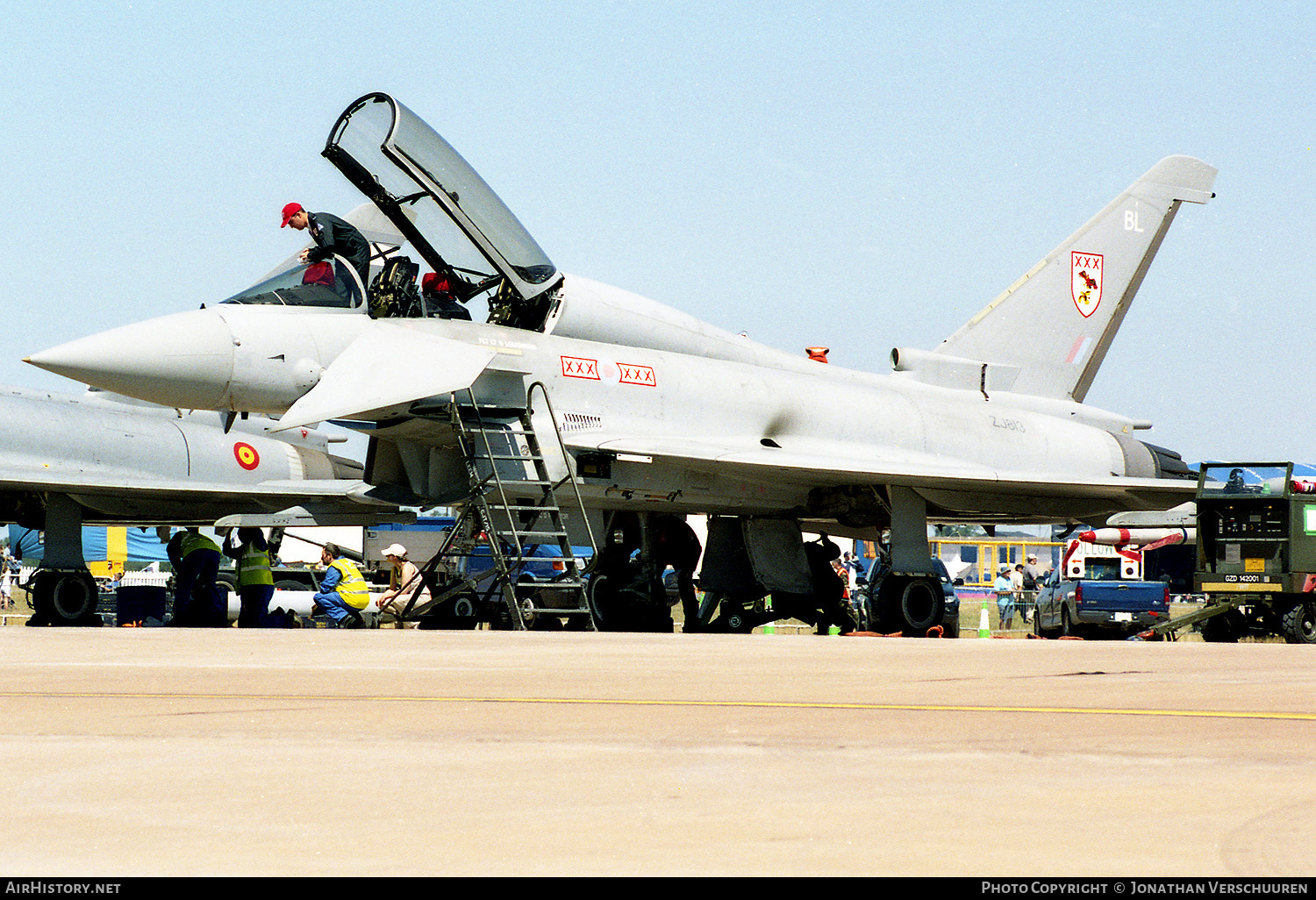 Aircraft Photo of ZJ813 | Eurofighter EF-2000 Typhoon T1 | UK - Air Force | AirHistory.net #221909