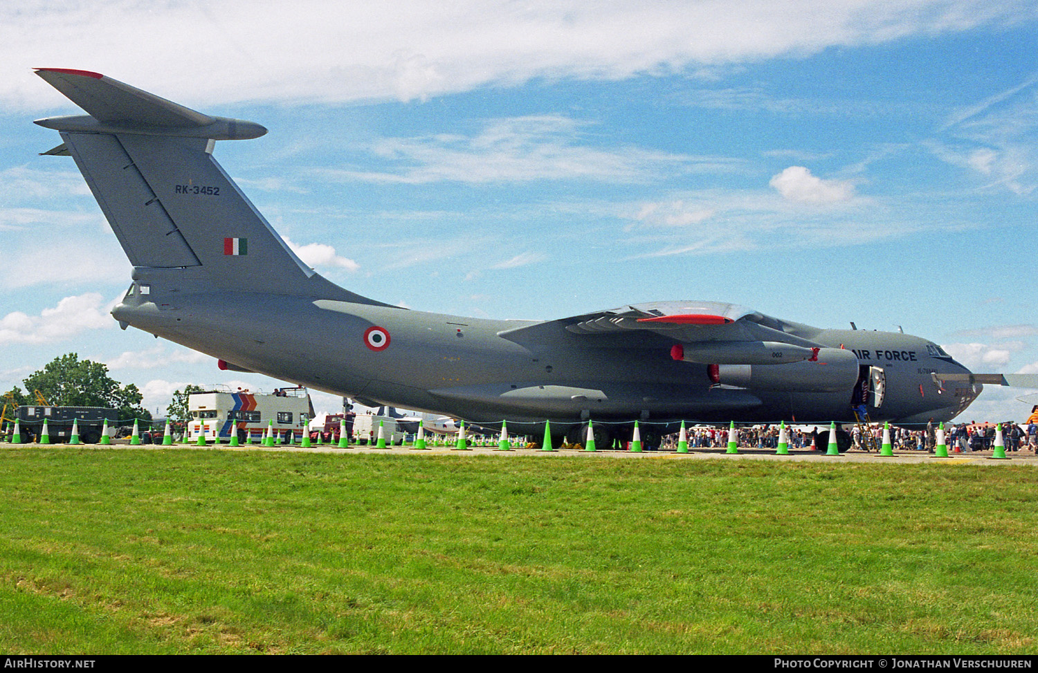 Aircraft Photo of RK-3452 | Ilyushin Il-78MKI | India - Air Force | AirHistory.net #221920