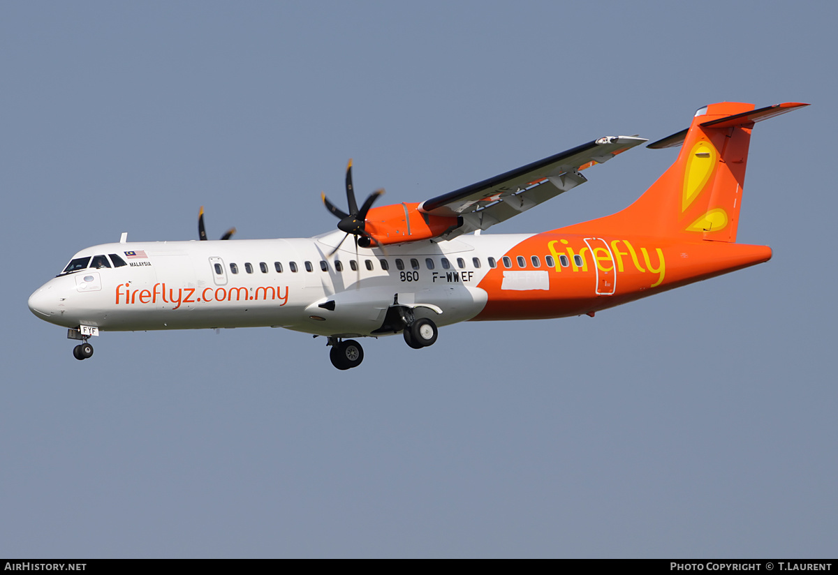 Aircraft Photo of F-WWEF | ATR ATR-72-500 (ATR-72-212A) | Firefly | AirHistory.net #221924