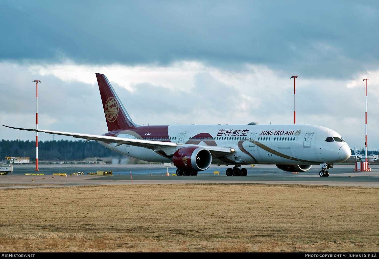 Aircraft Photo of B-207N | Boeing 787-9 Dreamliner | Juneyao Airlines | AirHistory.net #221930