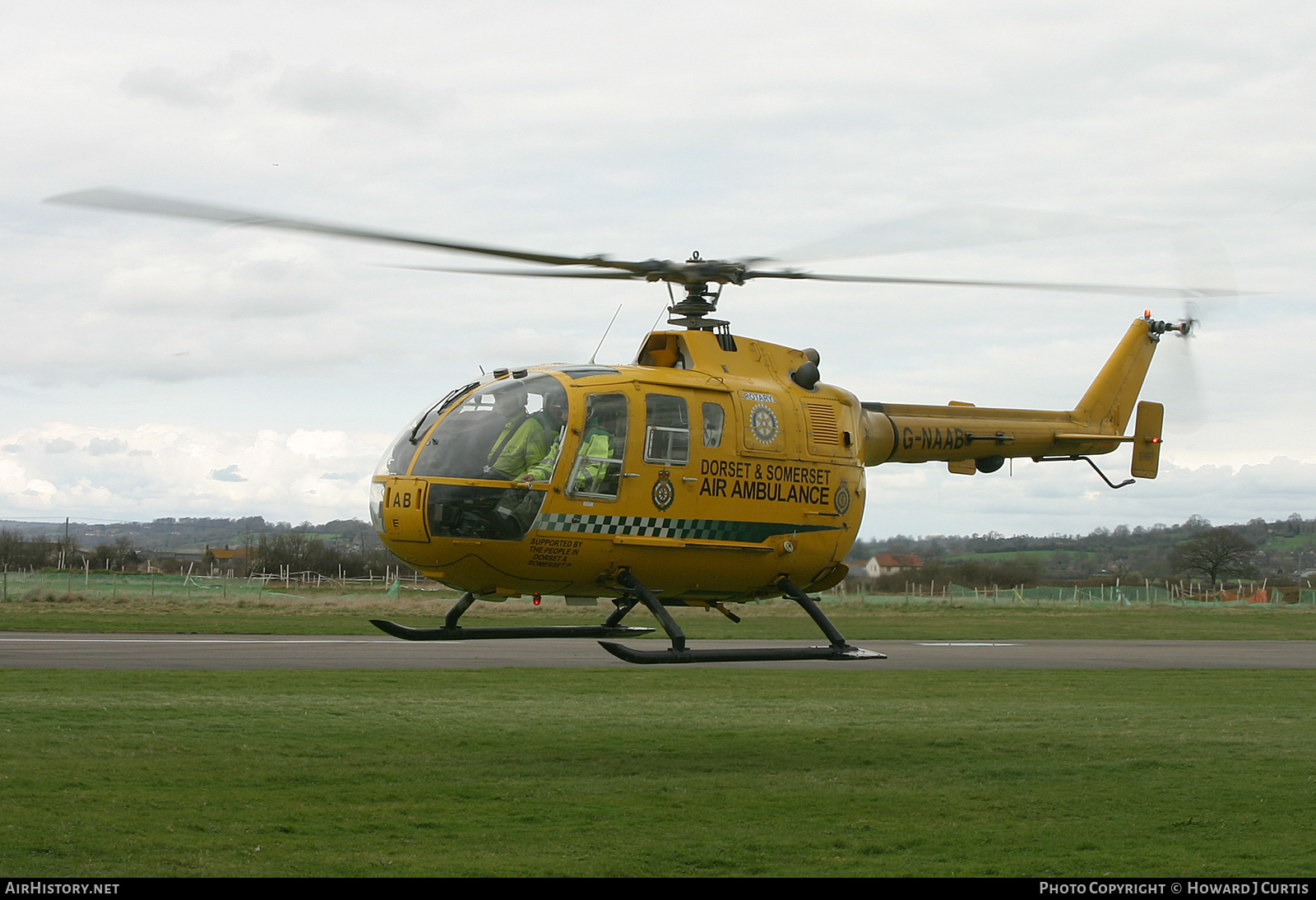 Aircraft Photo of G-NAAB | MBB BO-105DBS-4 | Dorset and Somerset Air Ambulance | AirHistory.net #221932