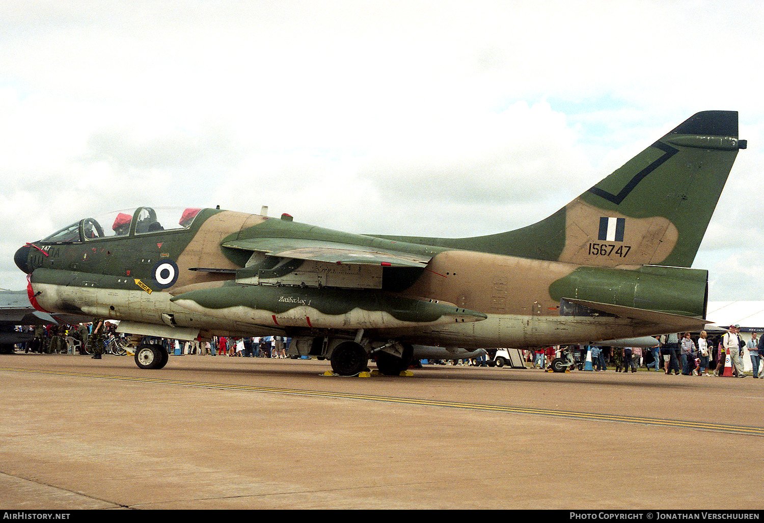 Aircraft Photo of 156747 | LTV TA-7C Corsair II | Greece - Air Force | AirHistory.net #221933