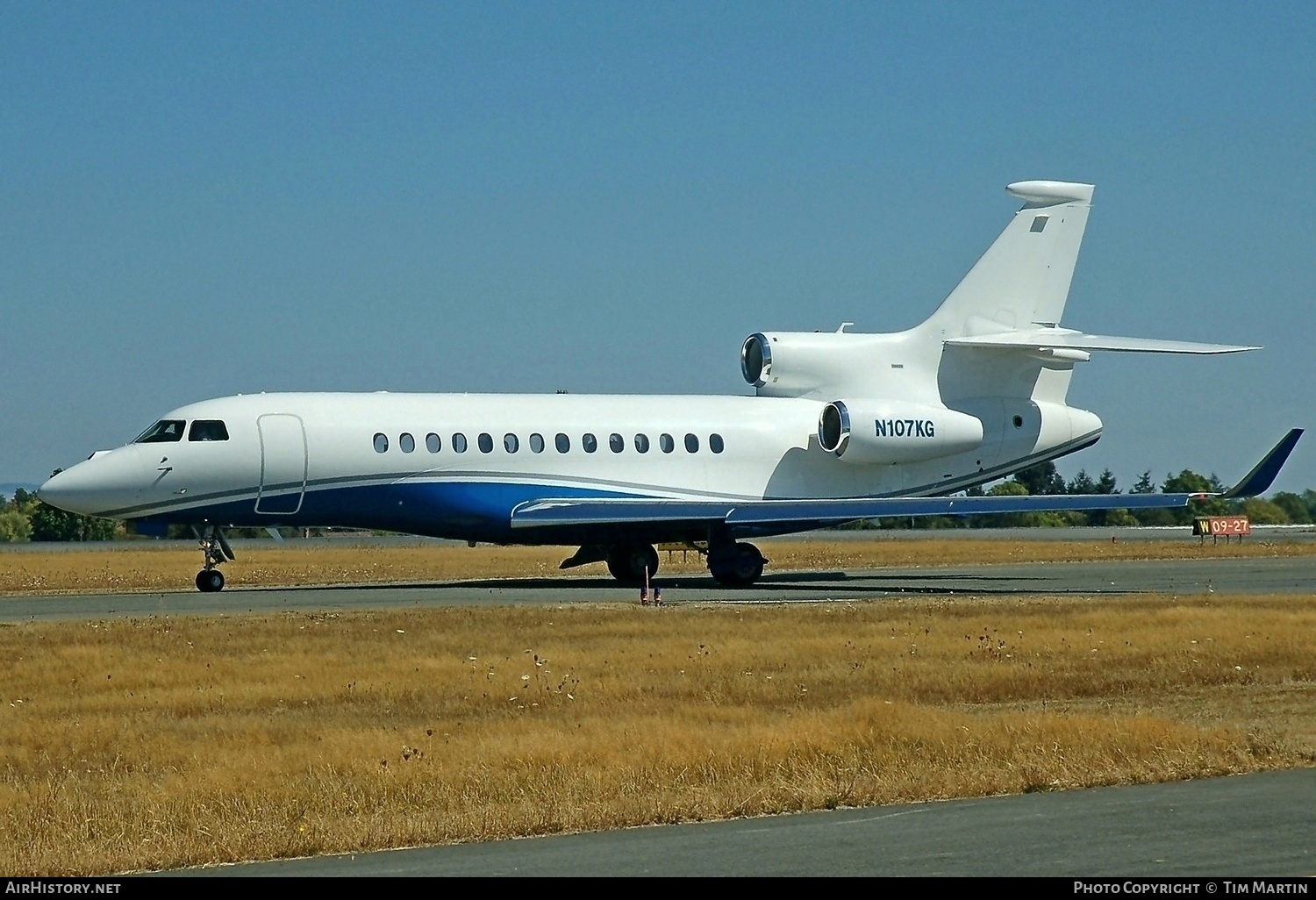 Aircraft Photo of N107KG | Dassault Falcon 7X | AirHistory.net #221939
