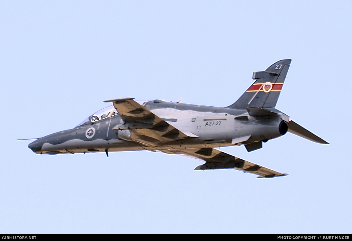 Aircraft Photo of A27-27 | BAE Systems Hawk 127 | Australia - Air Force | AirHistory.net #221942