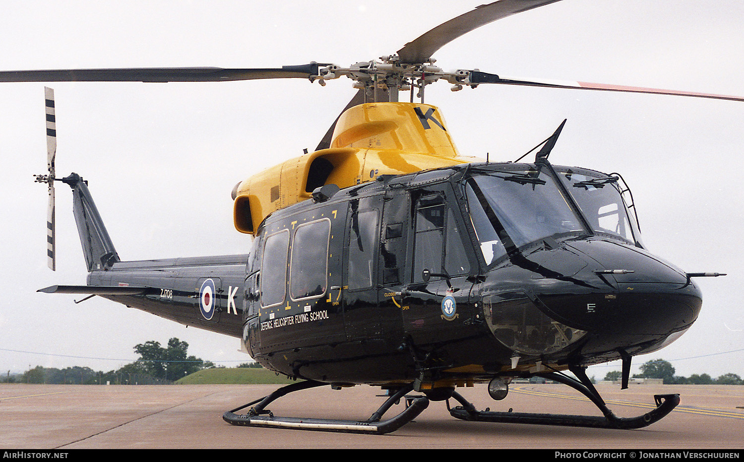 Aircraft Photo of ZJ708 | Bell 412EP Griffin HT1 | UK - Air Force | AirHistory.net #221947