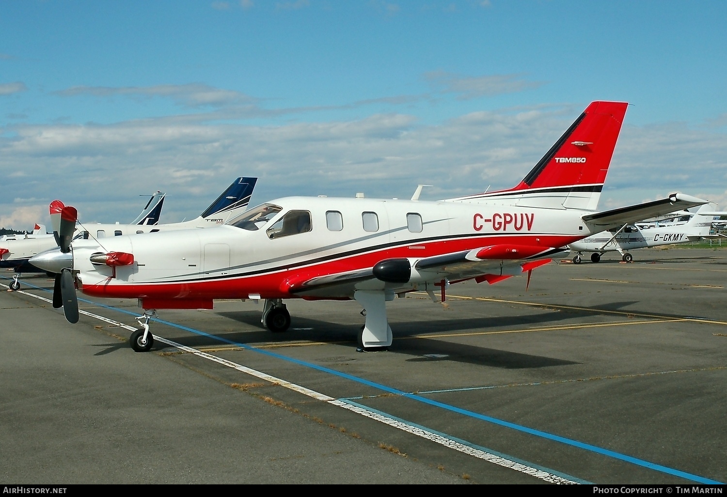 Aircraft Photo of C-GPUV | Socata TBM-850 (700N) | AirHistory.net #221951