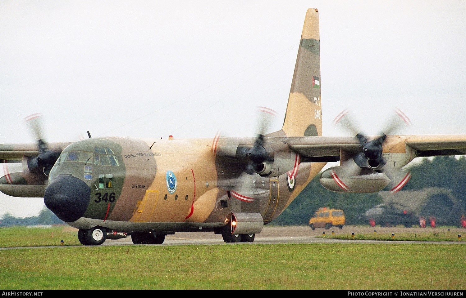 Aircraft Photo of 346 | Lockheed C-130H Hercules | Jordan - Air Force | AirHistory.net #221987