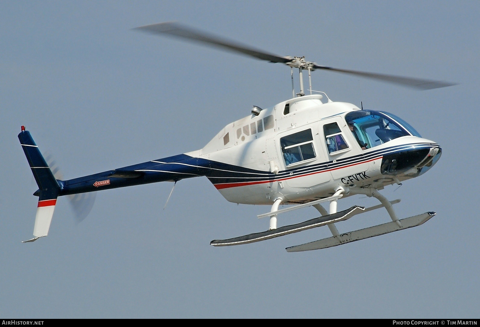 Aircraft Photo of C-FVTK | Bell 206A JetRanger | AirHistory.net #221993