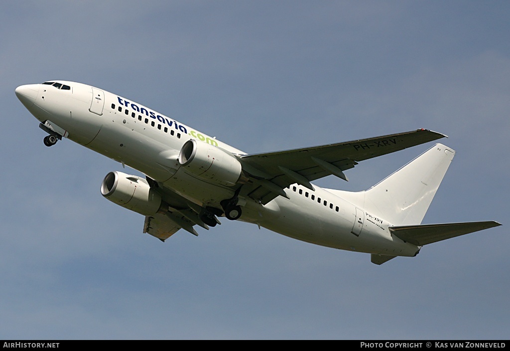 Aircraft Photo of PH-XRV | Boeing 737-7K2 | Transavia | AirHistory.net #222000
