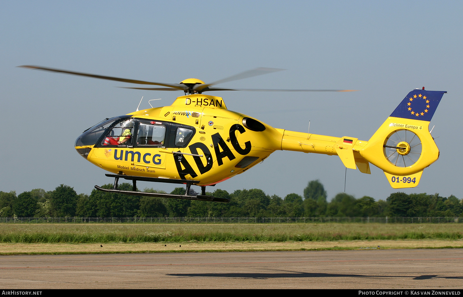 Aircraft Photo of D-HSAN | Eurocopter EC-135P-2 | ADAC Luftrettung | AirHistory.net #222011