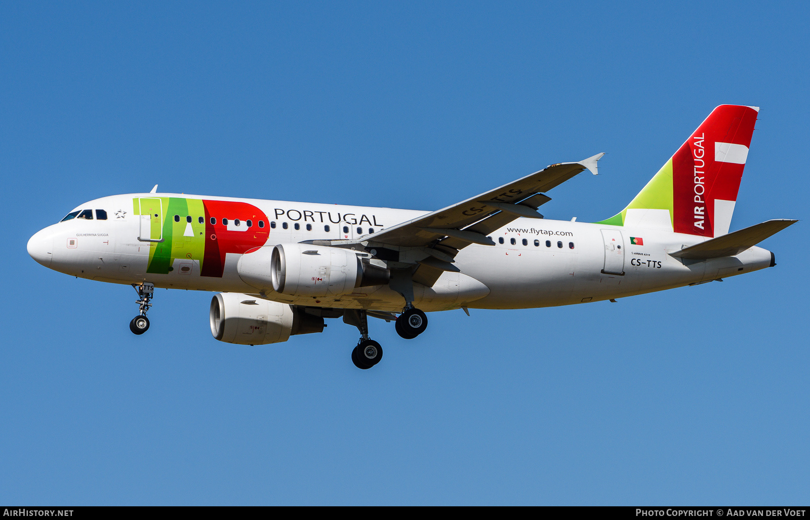 Aircraft Photo of CS-TTS | Airbus A319-112 | TAP Portugal | AirHistory.net #222021