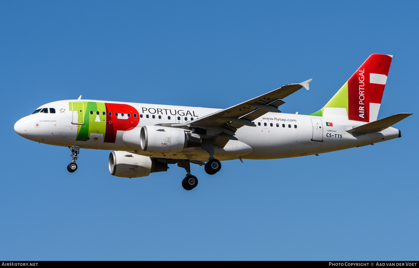 Aircraft Photo of CS-TTS | Airbus A319-112 | TAP Air Portugal | AirHistory.net #222021