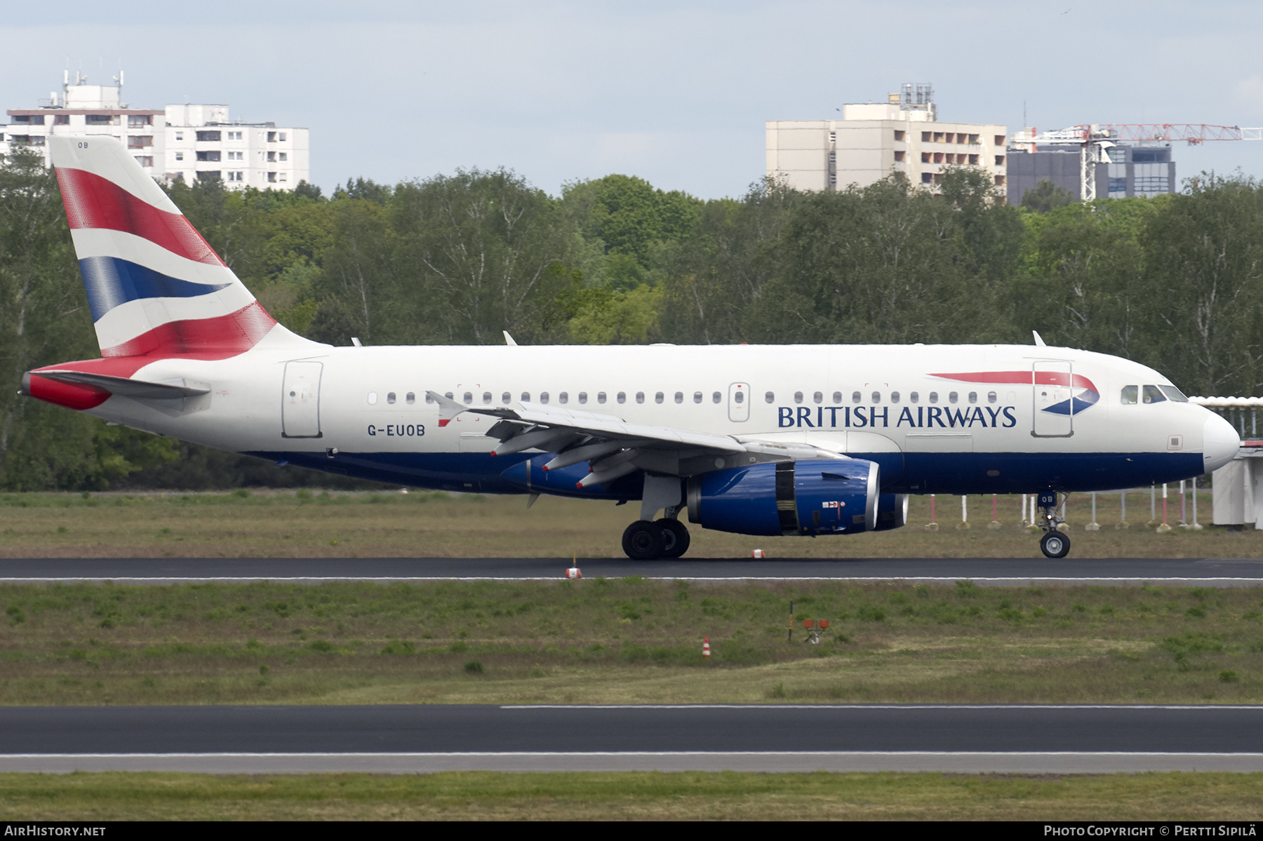Aircraft Photo of G-EUOB | Airbus A319-131 | British Airways | AirHistory.net #222025