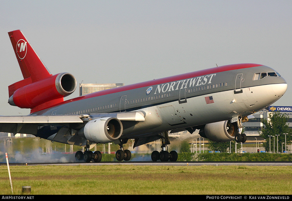 Aircraft Photo of N244NW | McDonnell Douglas DC-10-30(ER) | Northwest Airlines | AirHistory.net #222035
