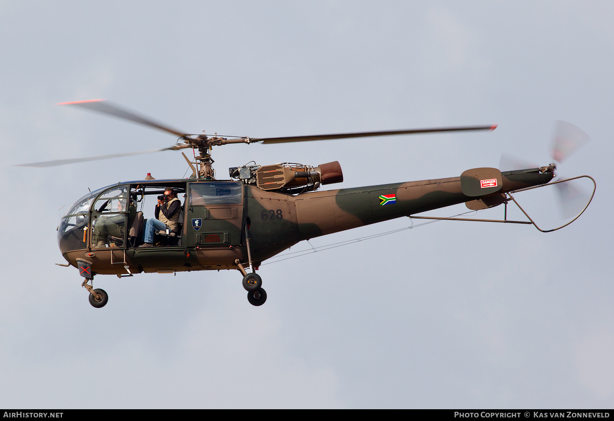 Aircraft Photo of 628 | Aerospatiale SA-316B Alouette III | South Africa - Air Force | AirHistory.net #222036