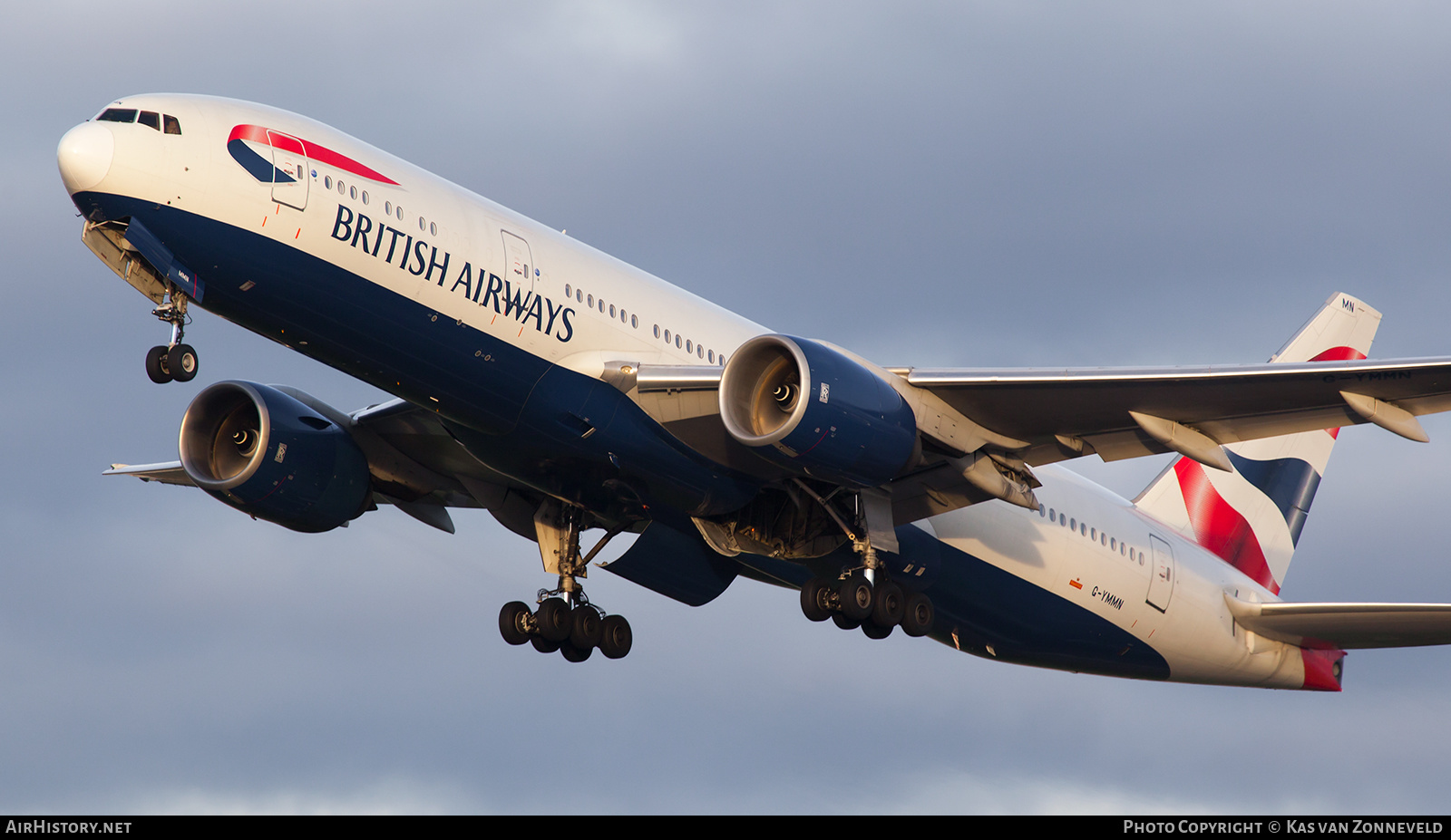 Aircraft Photo of G-YMMN | Boeing 777-236/ER | British Airways | AirHistory.net #222040