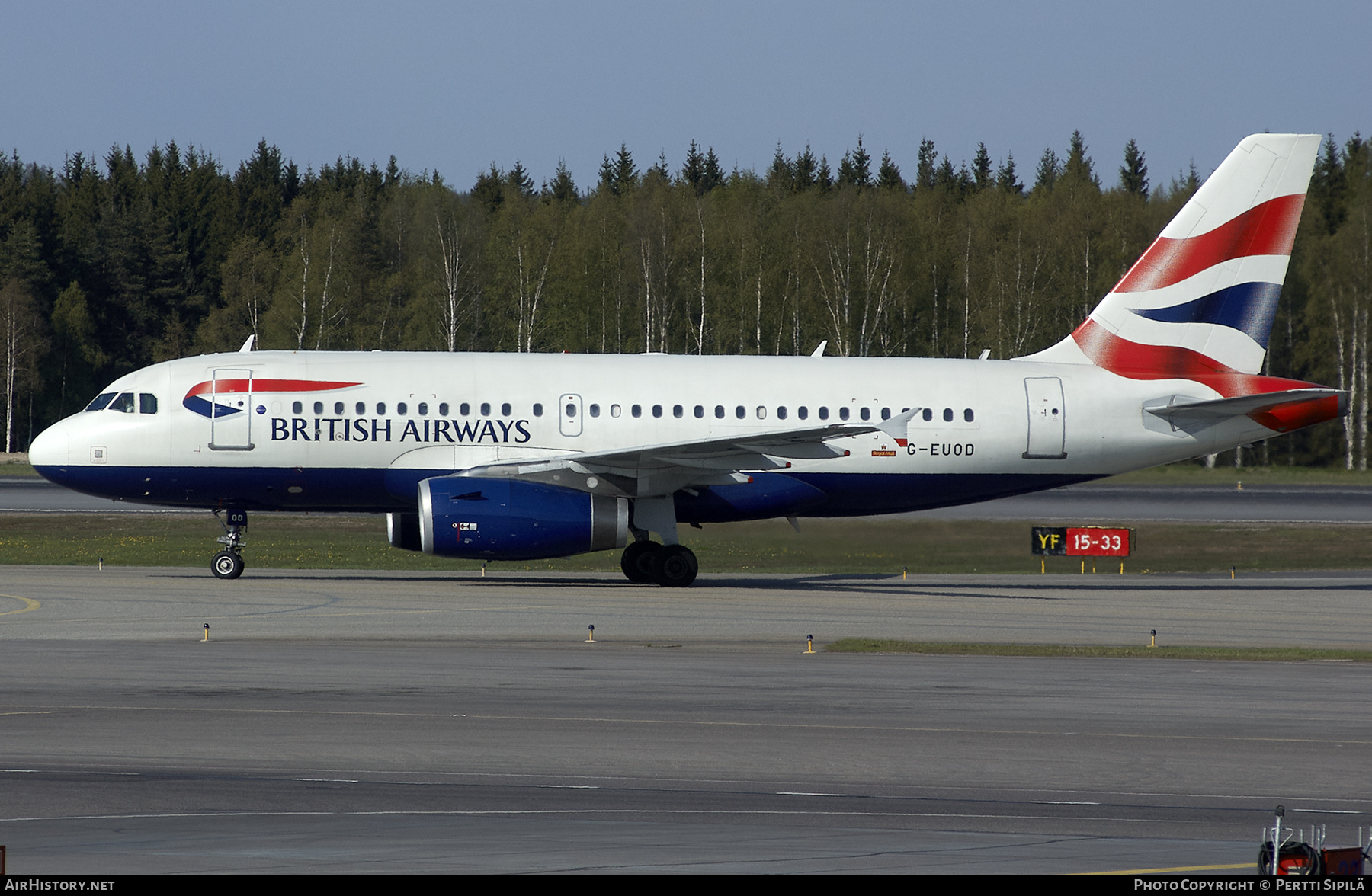 Aircraft Photo of G-EUOD | Airbus A319-131 | British Airways | AirHistory.net #222076