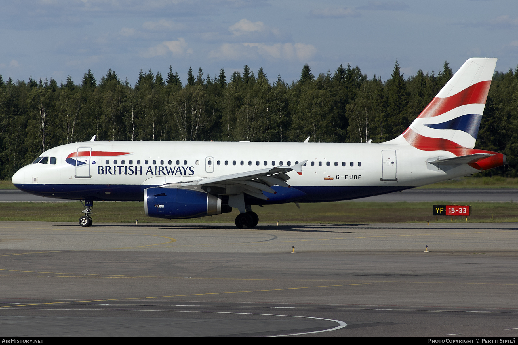 Aircraft Photo of G-EUOF | Airbus A319-131 | British Airways | AirHistory.net #222094