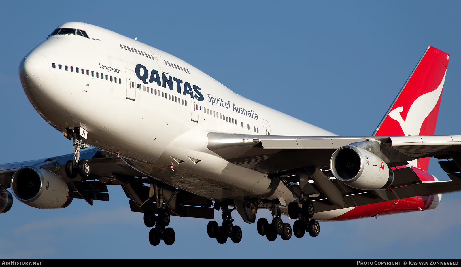 Aircraft Photo of VH-OJM | Boeing 747-438 | Qantas | AirHistory.net #222103