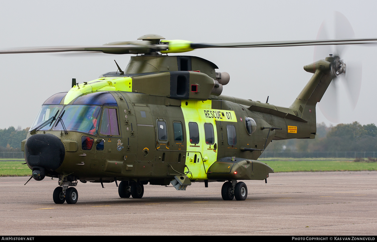 Aircraft Photo of M-507 | AgustaWestland EH101-512 Merlin Joint Supporter | Denmark - Air Force | AirHistory.net #222104