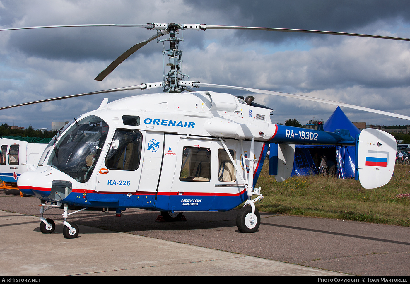 Aircraft Photo of RA-19302 | Kamov Ka-226 | Orenair | AirHistory.net #222106