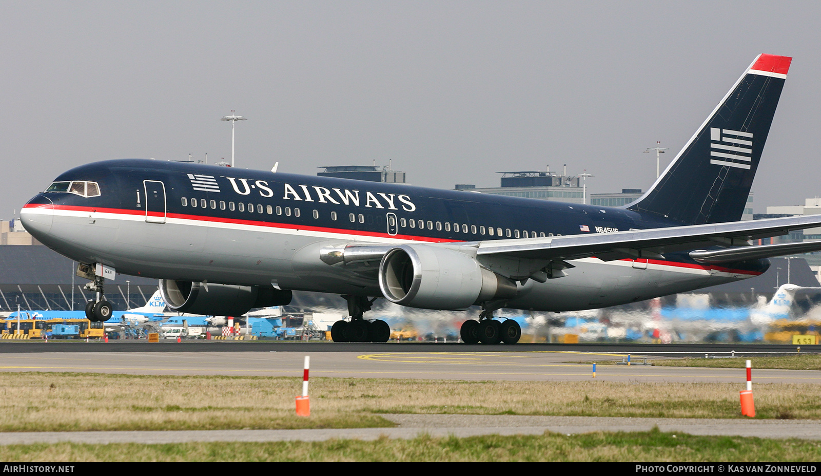 Aircraft Photo of N645US | Boeing 767-201/ER | US Airways | AirHistory.net #222112