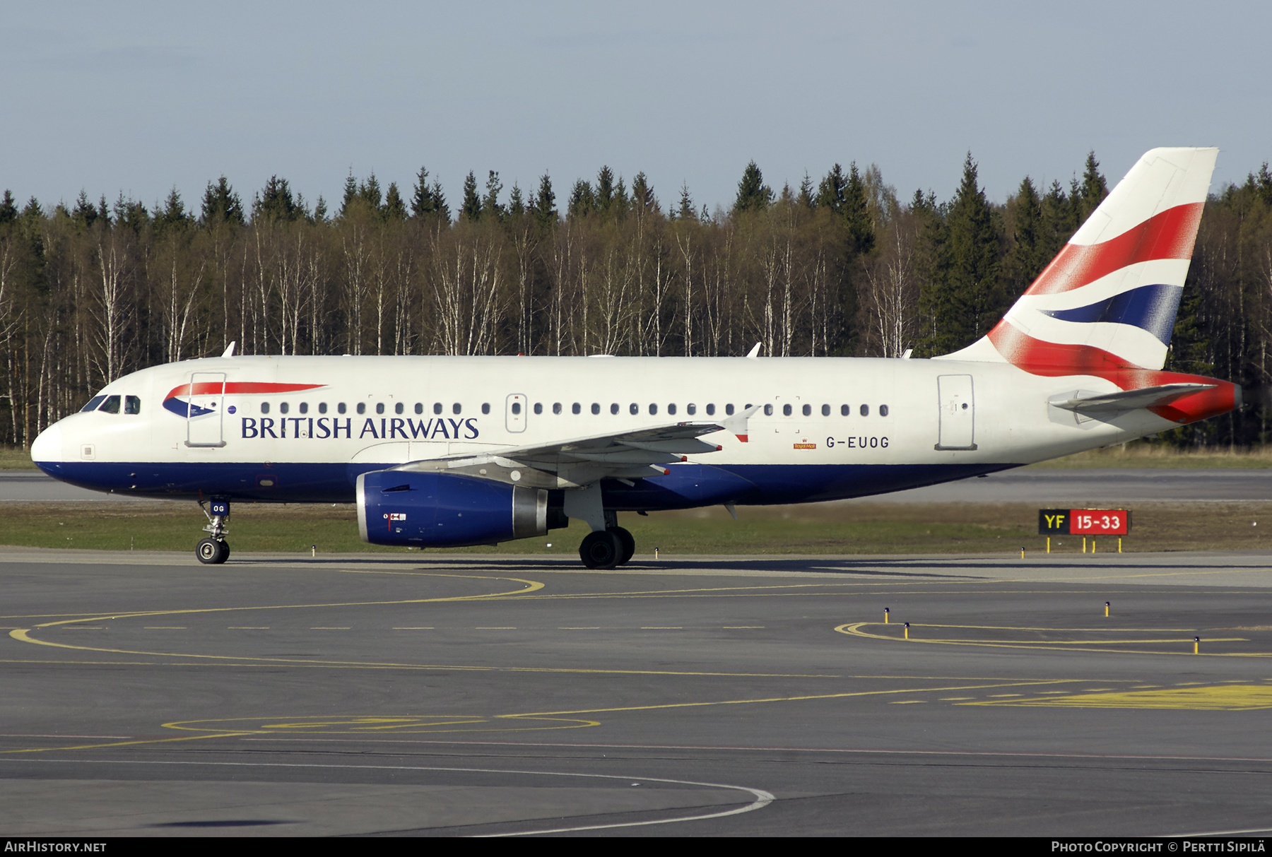 Aircraft Photo of G-EUOG | Airbus A319-131 | British Airways | AirHistory.net #222113