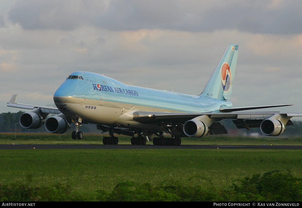 Aircraft Photo of HL7439 | Boeing 747-4B5F/ER/SCD | Korean Air Cargo | AirHistory.net #222119