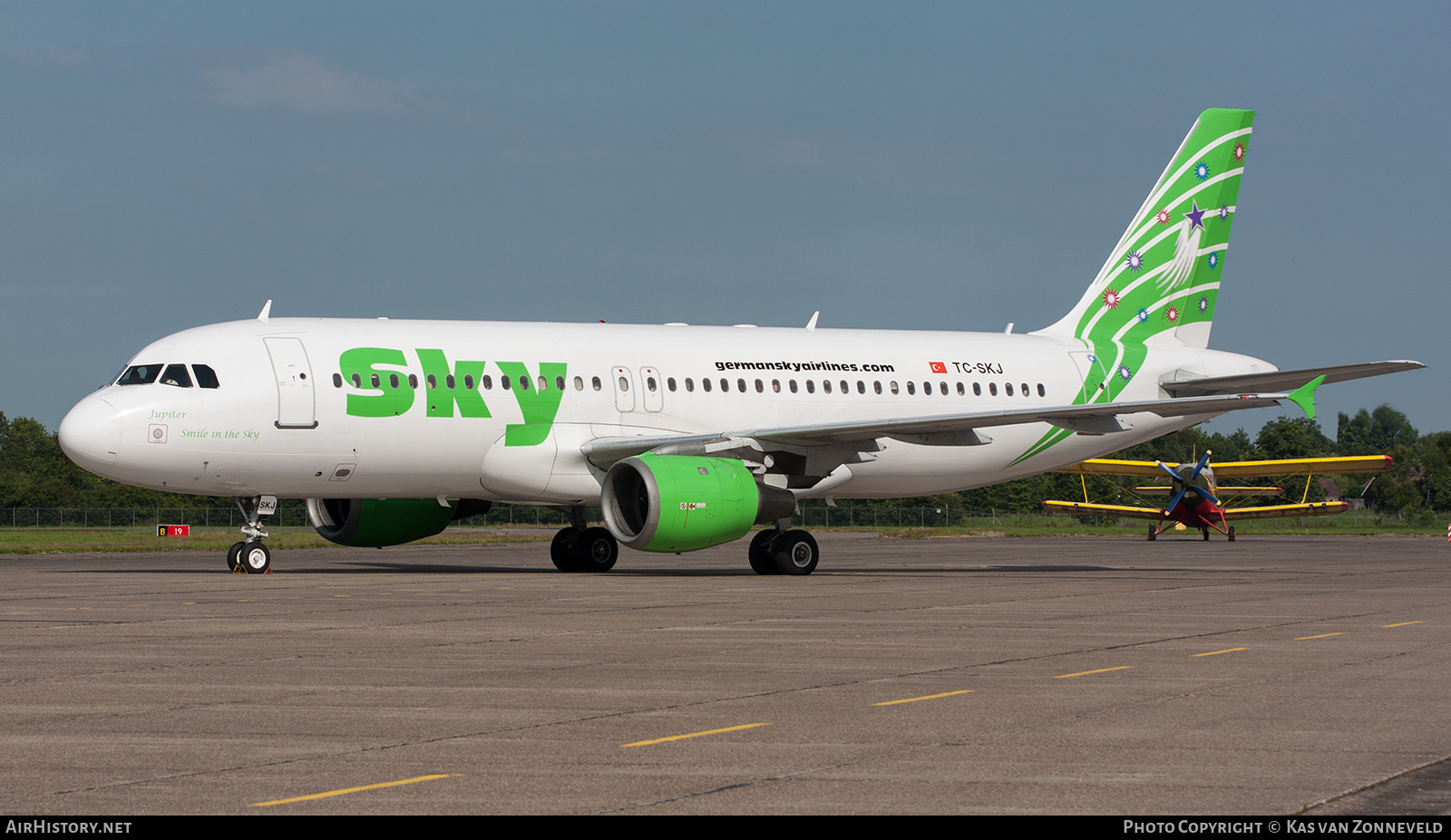 Aircraft Photo of TC-SKJ | Airbus A320-211 | Sky Airlines | AirHistory.net #222120