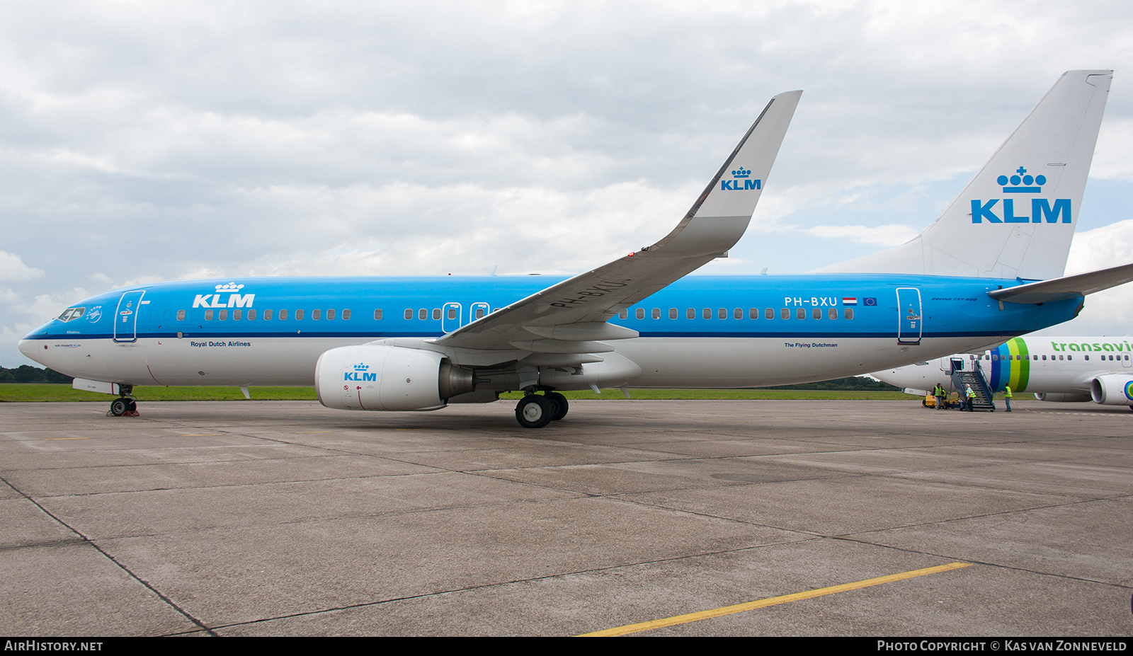 Aircraft Photo of PH-BXU | Boeing 737-8BK | KLM - Royal Dutch Airlines | AirHistory.net #222125