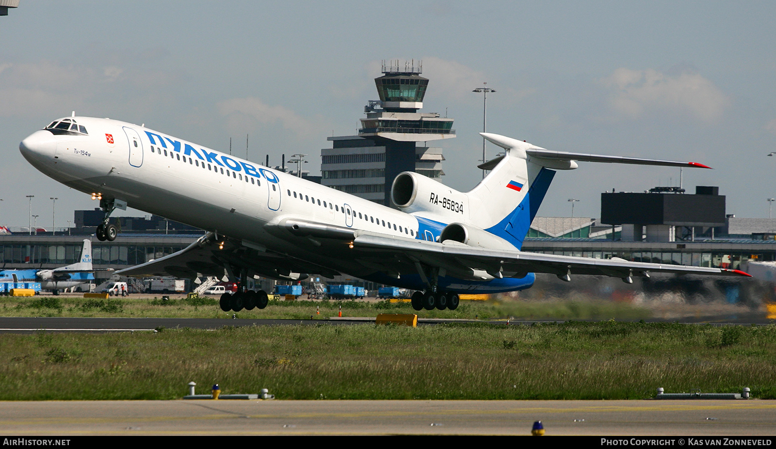 Aircraft Photo of RA-85834 | Tupolev Tu-154M | Pulkovo Airlines | AirHistory.net #222130