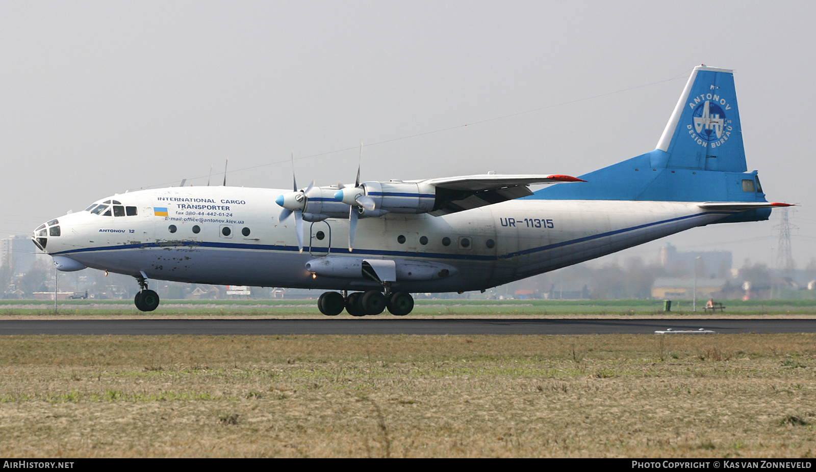 Aircraft Photo of UR-11315 | Antonov An-12BP | Antonov Airlines | AirHistory.net #222133