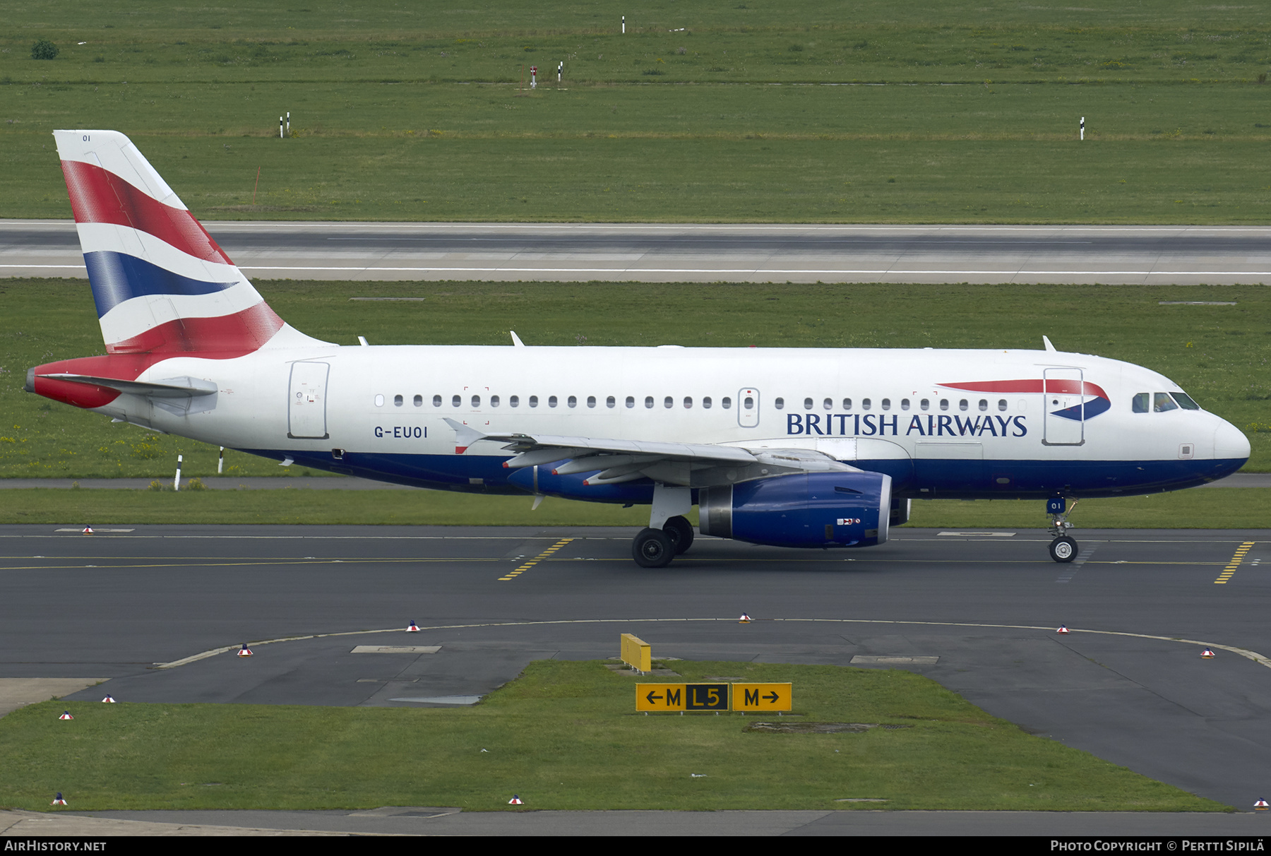Aircraft Photo of G-EUOI | Airbus A319-131 | British Airways | AirHistory.net #222140
